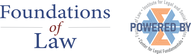 Foundations of Law